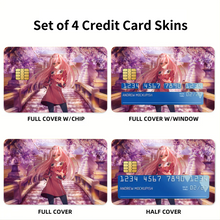 Load image into Gallery viewer, Zero Two Smile Credit Card Skins (4-in-1 Pack)
