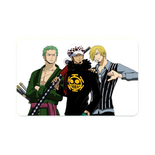 Load image into Gallery viewer, Zoro,Law and Sanji Credit Card Skins (4-in-1 Pack)