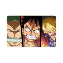Load image into Gallery viewer, Zoro,Luffy and Sanji Credit Card Skins (4-in-1 Pack)
