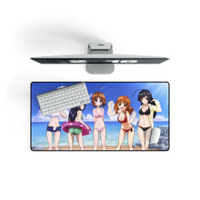 Load image into Gallery viewer, Girls und Panzer Mouse Pad (Desk Mat) On Desk