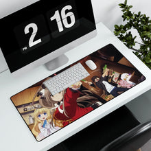 Load image into Gallery viewer, Amagi Brilliant Park Isuzu Sento, Seiya Kanie, Latifa Fleuranza, Tiramie, Moffle Mouse Pad (Desk Mat) With Laptop