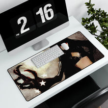 Load image into Gallery viewer, Black Rock Shooter Mouse Pad (Desk Mat)