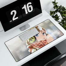 Load image into Gallery viewer, Anime Headphones Mouse Pad (Desk Mat) With Laptop