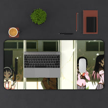 Load image into Gallery viewer, Monogatari (Series) Mouse Pad (Desk Mat) With Laptop