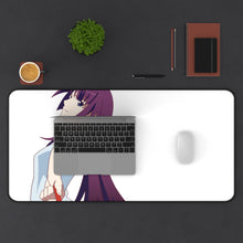 Load image into Gallery viewer, Monogatari (Series) Mouse Pad (Desk Mat) With Laptop