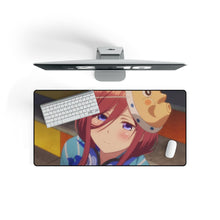 Load image into Gallery viewer, Miku Nakano Mouse Pad (Desk Mat) On Desk