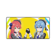 Load image into Gallery viewer, Hoshimachi Suisei & Sakura Miko Mouse Pad (Desk Mat)