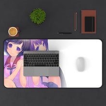 Load image into Gallery viewer, Monogatari (Series) Mouse Pad (Desk Mat) With Laptop