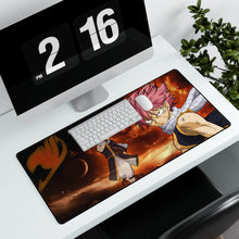 Load image into Gallery viewer, Fairy Tail Natsu Dragneel Mouse Pad (Desk Mat) With Laptop