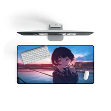 Load image into Gallery viewer, Anime Girl Mouse Pad (Desk Mat) On Desk