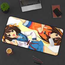 Load image into Gallery viewer, The Melancholy Of Haruhi Suzumiya Mouse Pad (Desk Mat) On Desk