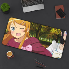 Load image into Gallery viewer, Oreimo Kirino Kousaka, Ayase Aragaki Mouse Pad (Desk Mat) On Desk