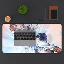 Load image into Gallery viewer, A Certain Scientific Railgun Mouse Pad (Desk Mat) With Laptop