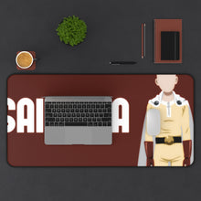 Load image into Gallery viewer, One-Punch Man Mouse Pad (Desk Mat) With Laptop