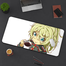 Load image into Gallery viewer, Youjo Senki Mouse Pad (Desk Mat) On Desk