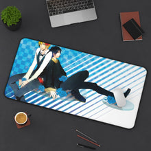 Load image into Gallery viewer, Durarara!! Izaya Orihara, Shizuo Heiwajima Mouse Pad (Desk Mat) On Desk