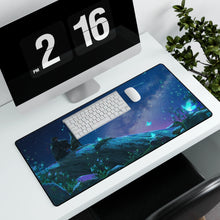 Load image into Gallery viewer, Anime Night Mouse Pad (Desk Mat) With Laptop