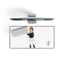 Load image into Gallery viewer, Girls und Panzer Mouse Pad (Desk Mat) On Desk