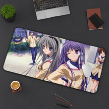 Load image into Gallery viewer, Clannad Tomoya Okazaki, Nagisa Furukawa, Tomoyo Sakagami, Kyou Fujibayashi, Youhei Sunohara Mouse Pad (Desk Mat) On Desk