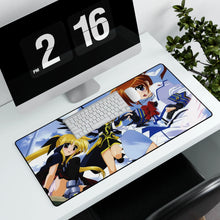 Load image into Gallery viewer, Magical Girl Lyrical Nanoha Mouse Pad (Desk Mat) With Laptop