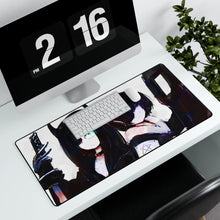Load image into Gallery viewer, Black Rock Shooter Mouse Pad (Desk Mat)