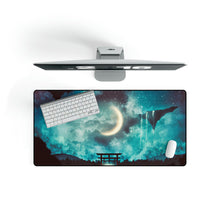 Load image into Gallery viewer, Shrine Gate, Night, Sky, Anime, Scenery, Mouse Pad (Desk Mat)