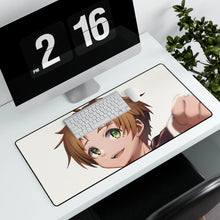 Load image into Gallery viewer, Mushoku Tensei: Jobless Reincarnation Mouse Pad (Desk Mat) With Laptop