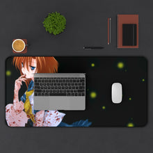 Load image into Gallery viewer, When They Cry Mouse Pad (Desk Mat) With Laptop