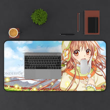 Load image into Gallery viewer, Kobato Mouse Pad (Desk Mat) With Laptop