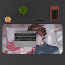 Load image into Gallery viewer, Guilty Crown Inori Yuzuriha Mouse Pad (Desk Mat) With Laptop