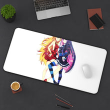 Load image into Gallery viewer, Panty & Stocking with Garterbelt Stocking Anarchy, Panty Anarchy, Panty Stocking With Garterbelt Mouse Pad (Desk Mat) On Desk