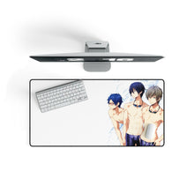 Load image into Gallery viewer, Free! Makoto Tachibana, Haruka Nanase Mouse Pad (Desk Mat) On Desk