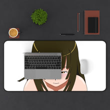 Load image into Gallery viewer, Monogatari (Series) Mouse Pad (Desk Mat) With Laptop