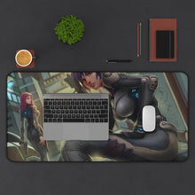 Load image into Gallery viewer, Ghost In The Shell Mouse Pad (Desk Mat) With Laptop