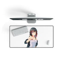 Load image into Gallery viewer, Anime Girl Mouse Pad (Desk Mat) On Desk