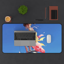 Load image into Gallery viewer, Kabaneri Of The Iron Fortress Mouse Pad (Desk Mat) With Laptop