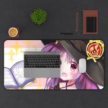 Load image into Gallery viewer, Magia Record: Puella Magi Madoka Magica Side Story Mouse Pad (Desk Mat) With Laptop