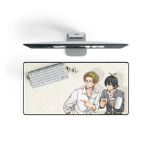 Load image into Gallery viewer, Handa-Kun Mouse Pad (Desk Mat) On Desk