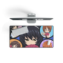 Load image into Gallery viewer, Girls und Panzer Mouse Pad (Desk Mat) On Desk