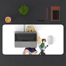 Load image into Gallery viewer, KonoSuba - God’s blessing on this wonderful world!! Mouse Pad (Desk Mat) With Laptop