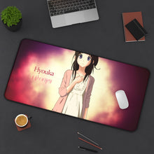 Load image into Gallery viewer, Eru Chitanda Dress Mouse Pad (Desk Mat) On Desk
