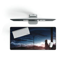 Load image into Gallery viewer, Anime Girl Silhouette Sunrise Mouse Pad (Desk Mat)