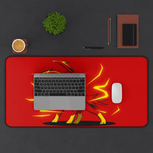 Load image into Gallery viewer, Jolteon as Flash Mouse Pad (Desk Mat) With Laptop