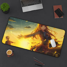Load image into Gallery viewer, Spice And Wolf Mouse Pad (Desk Mat) On Desk