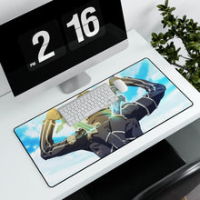Load image into Gallery viewer, Kirito Mouse Pad (Desk Mat) With Laptop