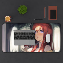 Load image into Gallery viewer, Steins;Gate Kurisu Makise Mouse Pad (Desk Mat) With Laptop