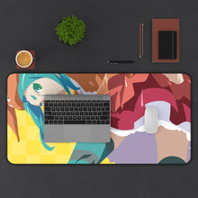 Load image into Gallery viewer, Monogatari (Series) 8k Mouse Pad (Desk Mat) With Laptop