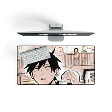 Load image into Gallery viewer, My Senpai is Annoying Mouse Pad (Desk Mat) On Desk