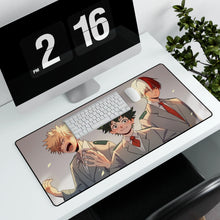 Load image into Gallery viewer, My Hero Academia Izuku Midoriya, Katsuki Bakugou Mouse Pad (Desk Mat) With Laptop