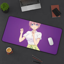 Load image into Gallery viewer, Ichika Nakano from 5-Toubun no Hanayome Mouse Pad (Desk Mat) On Desk